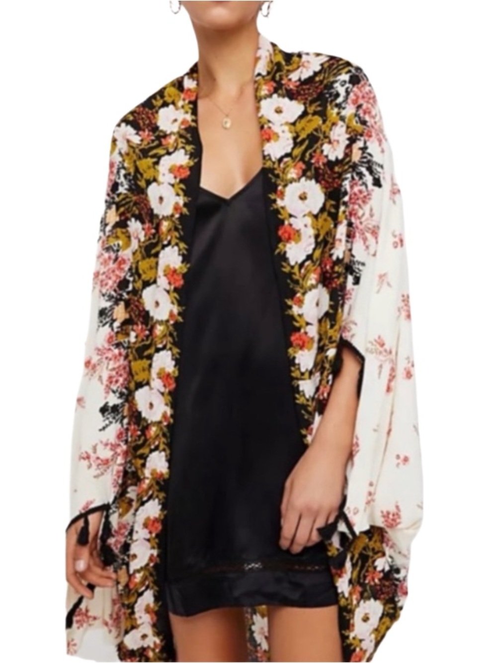 Intimately Free People | Bali Wrapped In Blooms Open Front Shaw